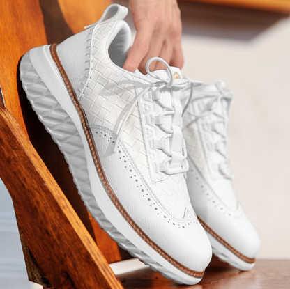 Scarpe da ginnastica ibride cucite a mano