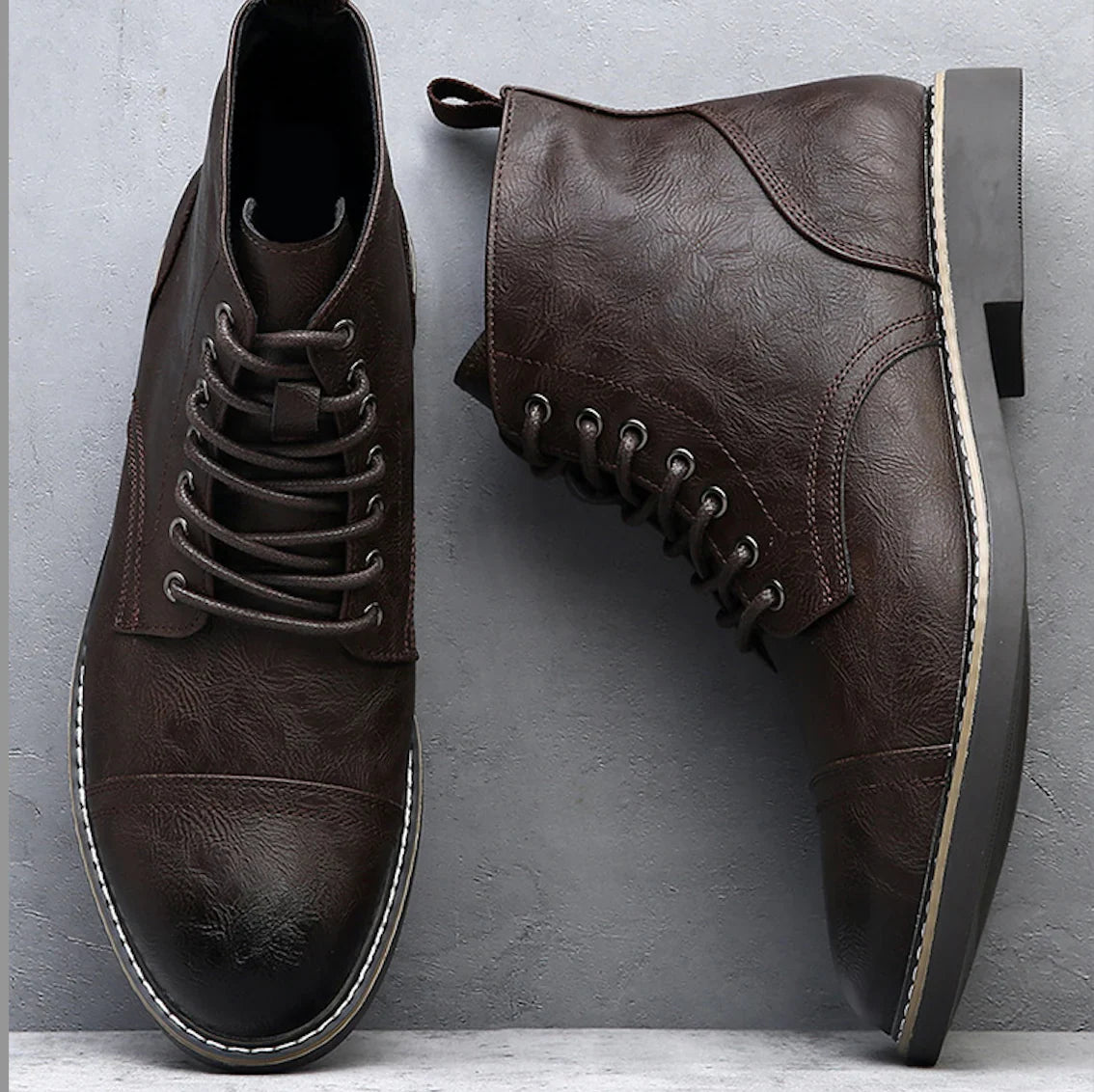 Stivali in pelle Heritage