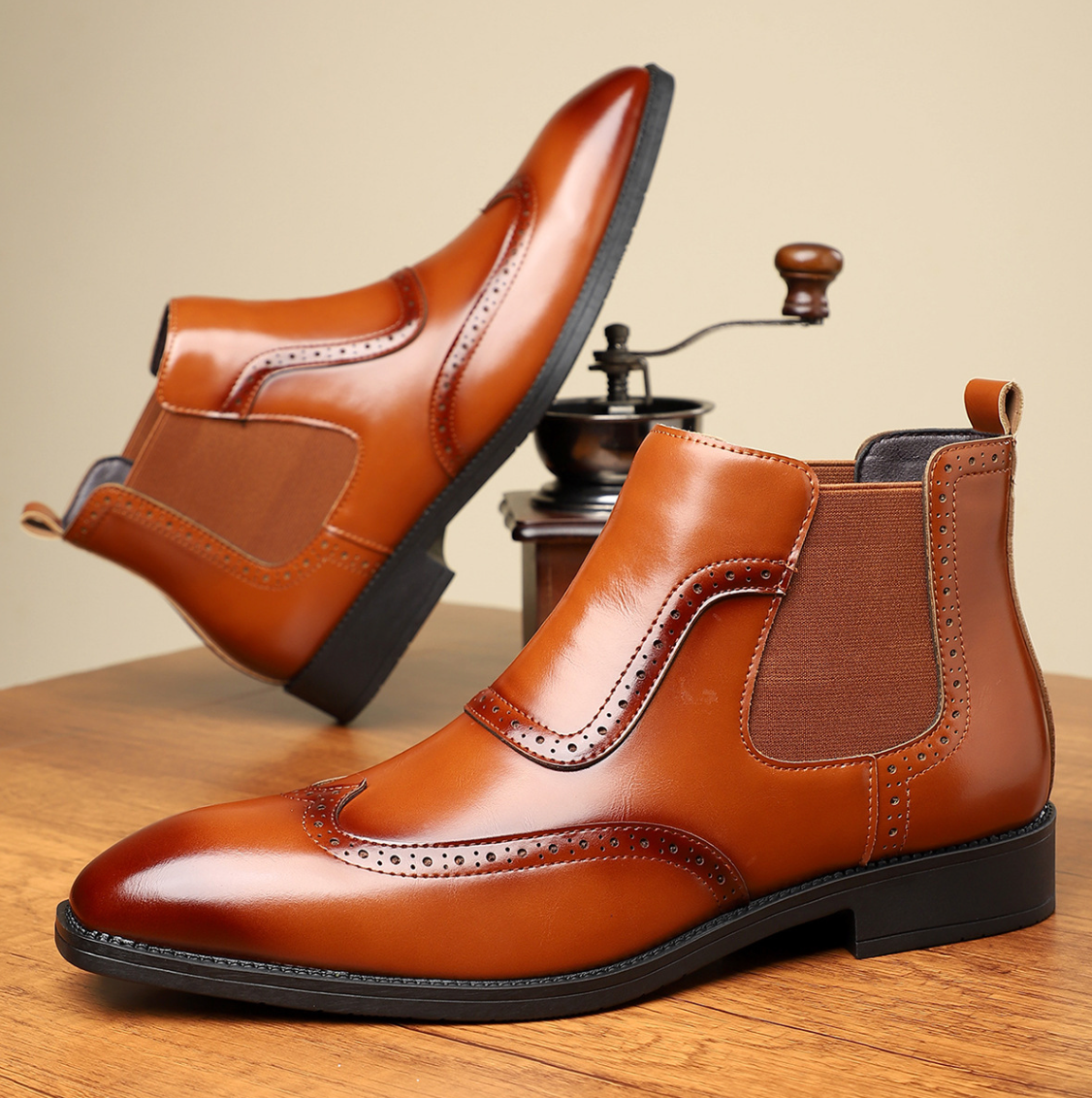 Stivali classici lucidi
